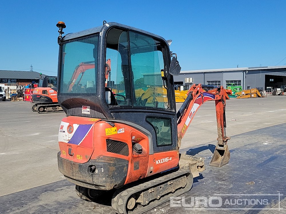 2018 Kubota KX016-4 - Minigraafmachine: afbeelding 5 2018 Kubota KX016-4 - Minigraafmachine: afbeelding 5