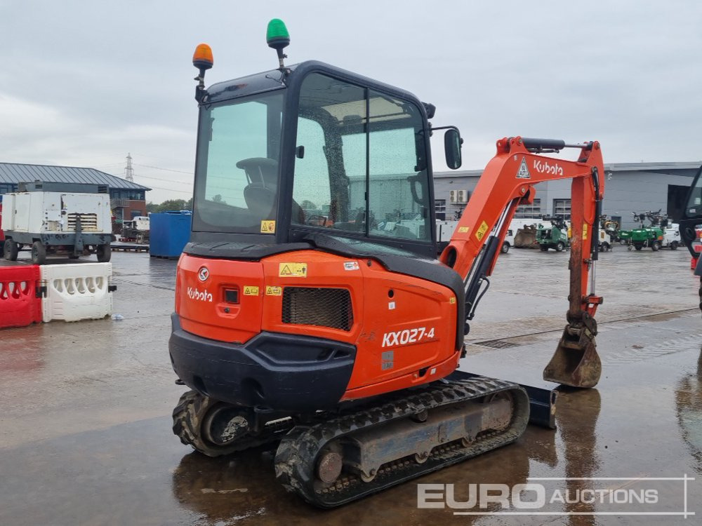 2018 Kubota KX027-4 - Minigraafmachine: afbeelding 5 2018 Kubota KX027-4 - Minigraafmachine: afbeelding 5