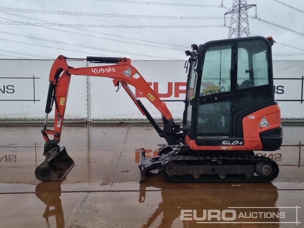 2018 Kubota KX027-4 - Minigraafmachine: afbeelding 2 2018 Kubota KX027-4 - Minigraafmachine: afbeelding 2