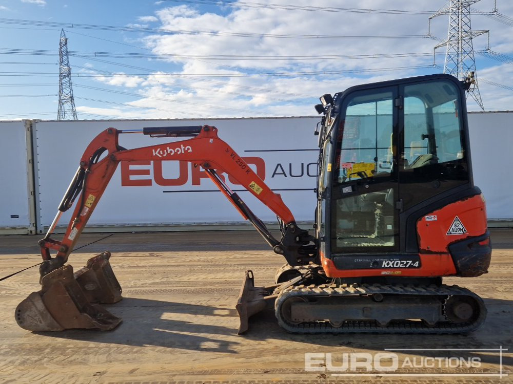 2018 Kubota KX027-4 - Minigraafmachine: afbeelding 2 2018 Kubota KX027-4 - Minigraafmachine: afbeelding 2