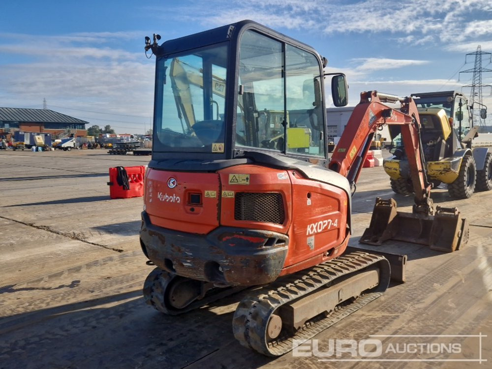 2018 Kubota KX027-4 - Minigraafmachine: afbeelding 5 2018 Kubota KX027-4 - Minigraafmachine: afbeelding 5