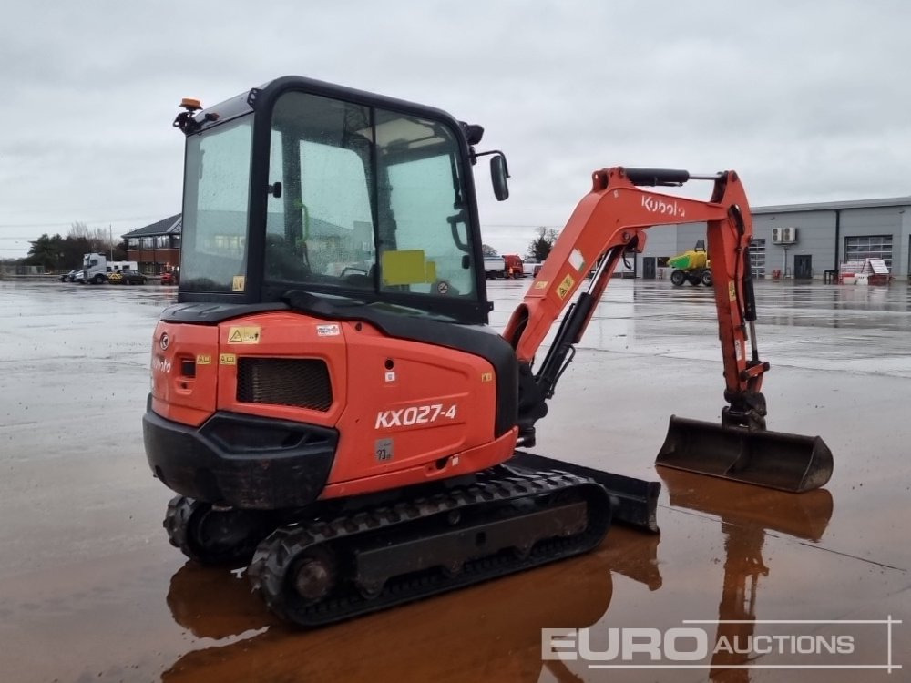 2018 Kubota KX027-4 - Minigraafmachine: afbeelding 5 2018 Kubota KX027-4 - Minigraafmachine: afbeelding 5