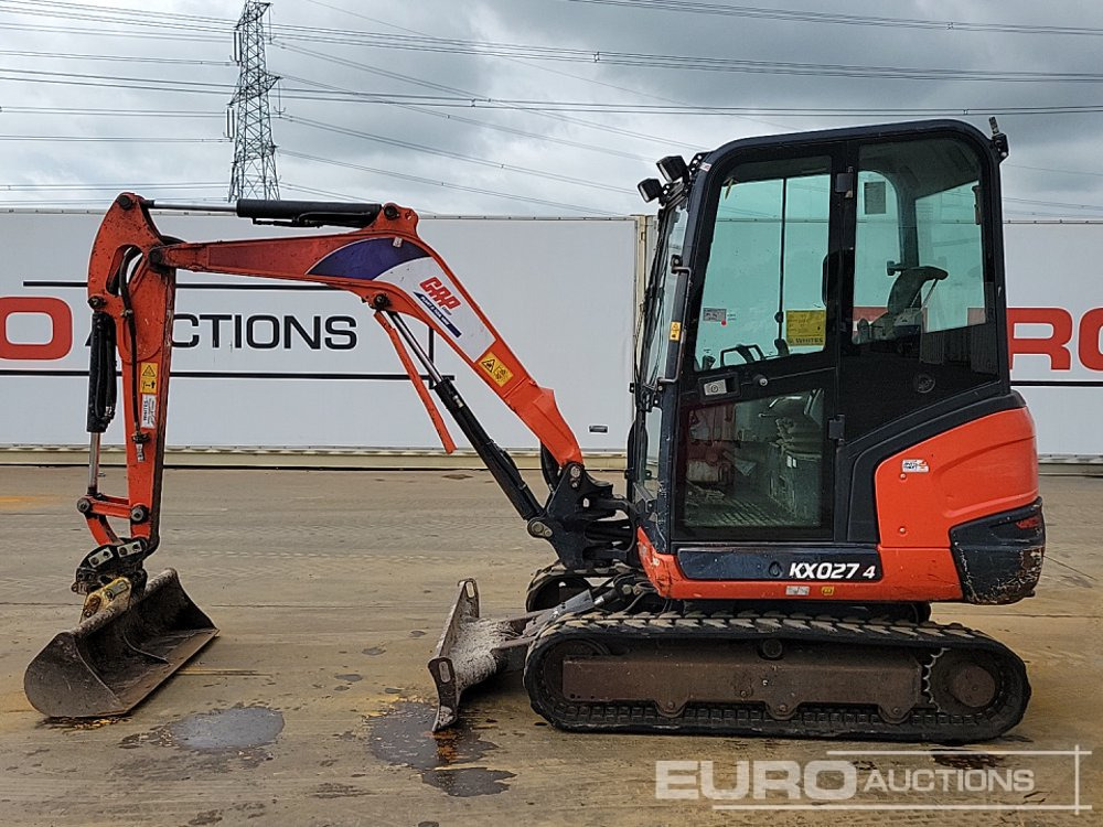 2018 Kubota KX027-4 - Minigraafmachine: afbeelding 2 2018 Kubota KX027-4 - Minigraafmachine: afbeelding 2