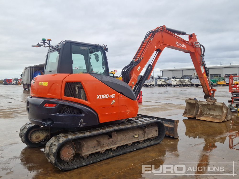 2018 Kubota KX080-4 - Minigraafmachine: afbeelding 5 2018 Kubota KX080-4 - Minigraafmachine: afbeelding 5