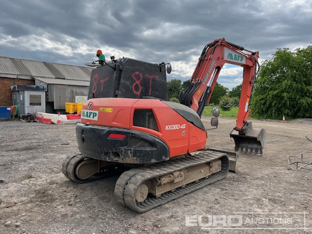 2018 Kubota KX080-4A - Minigraafmachine: afbeelding 5 2018 Kubota KX080-4A - Minigraafmachine: afbeelding 5