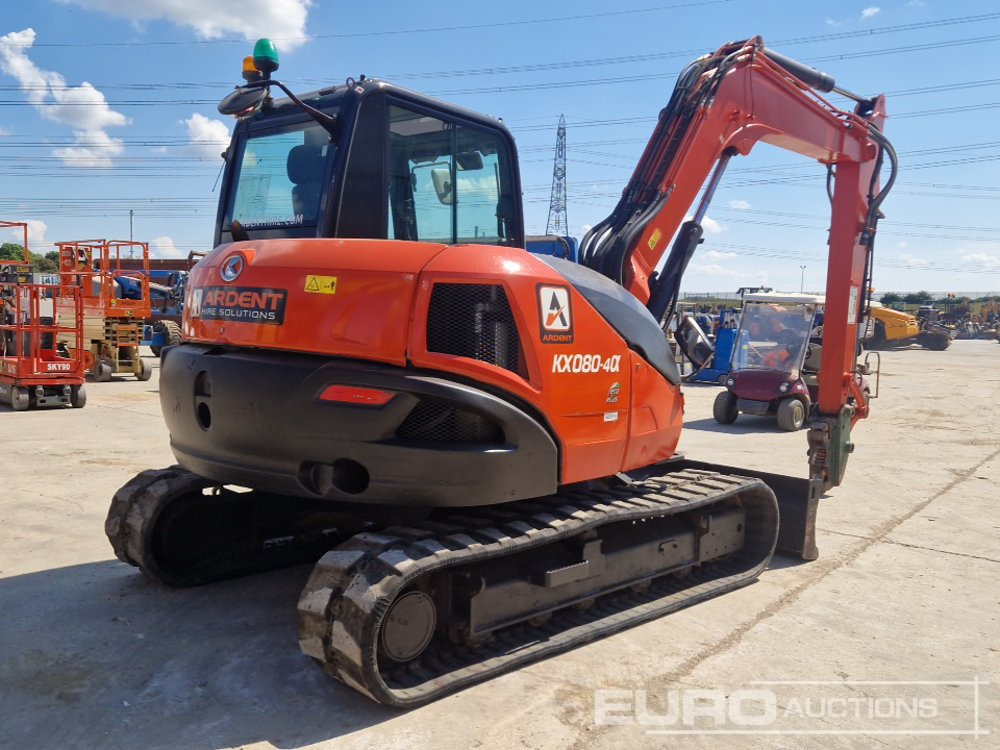 2018 Kubota KX080-4A - Minigraafmachine: afbeelding 5 2018 Kubota KX080-4A - Minigraafmachine: afbeelding 5