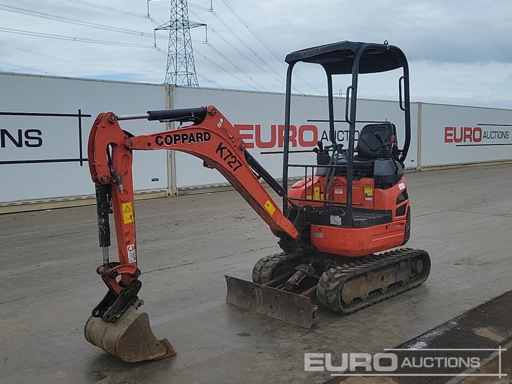 2018 Kubota U17-3A - Minigraafmachine: afbeelding 1 2018 Kubota U17-3A - Minigraafmachine: afbeelding 1