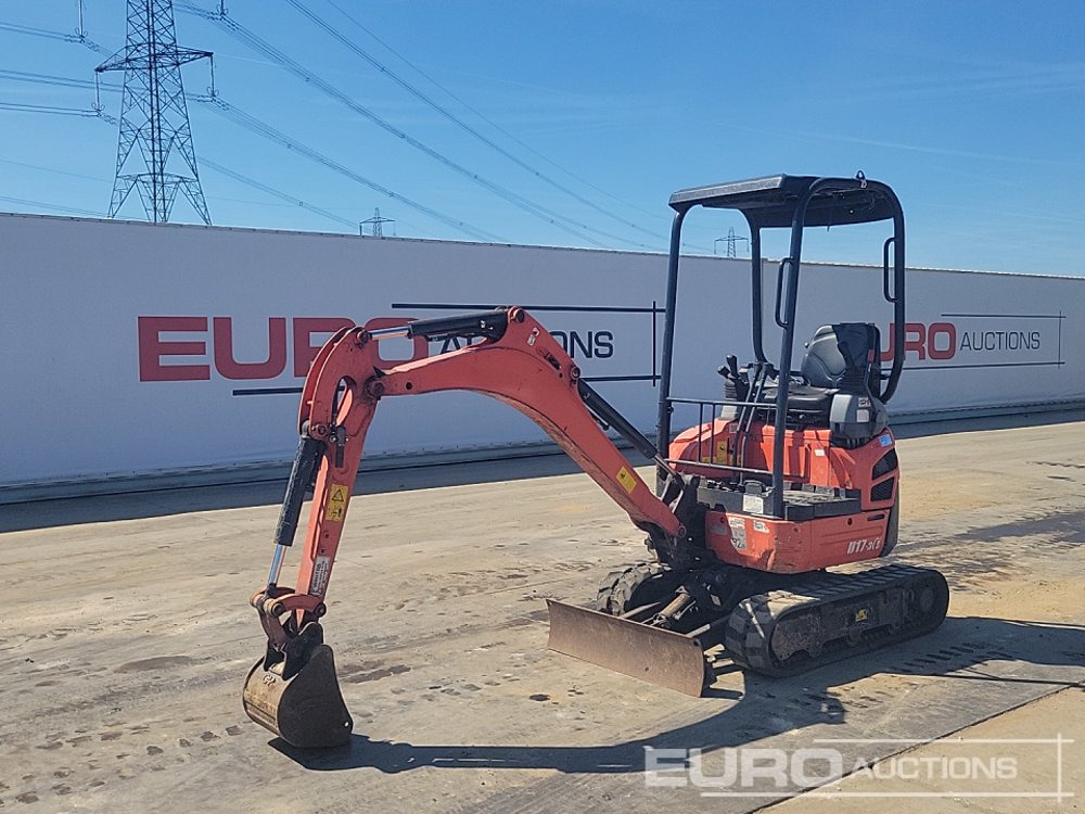 2018 Kubota U17-3A - Minigraafmachine: afbeelding 1 2018 Kubota U17-3A - Minigraafmachine: afbeelding 1