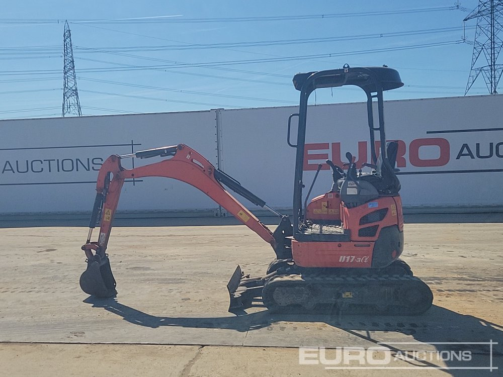 2018 Kubota U17-3A - Minigraafmachine: afbeelding 2 2018 Kubota U17-3A - Minigraafmachine: afbeelding 2