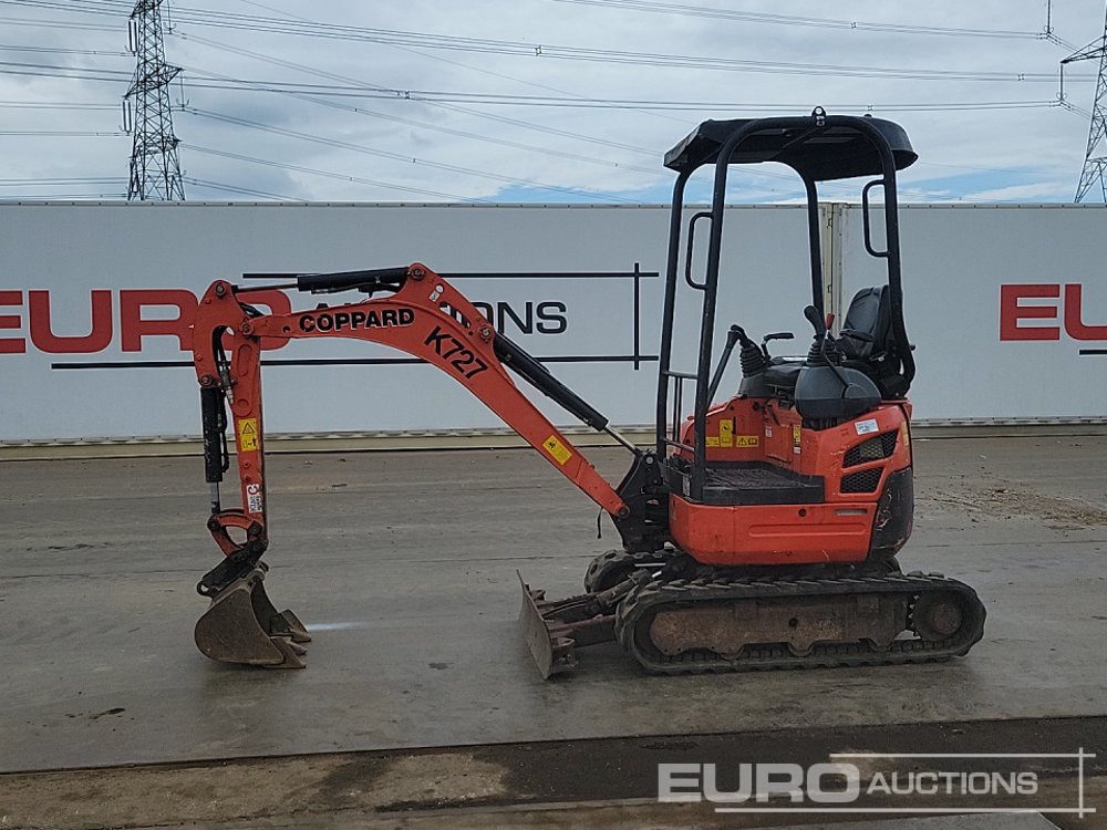 2018 Kubota U17-3A - Minigraafmachine: afbeelding 2 2018 Kubota U17-3A - Minigraafmachine: afbeelding 2