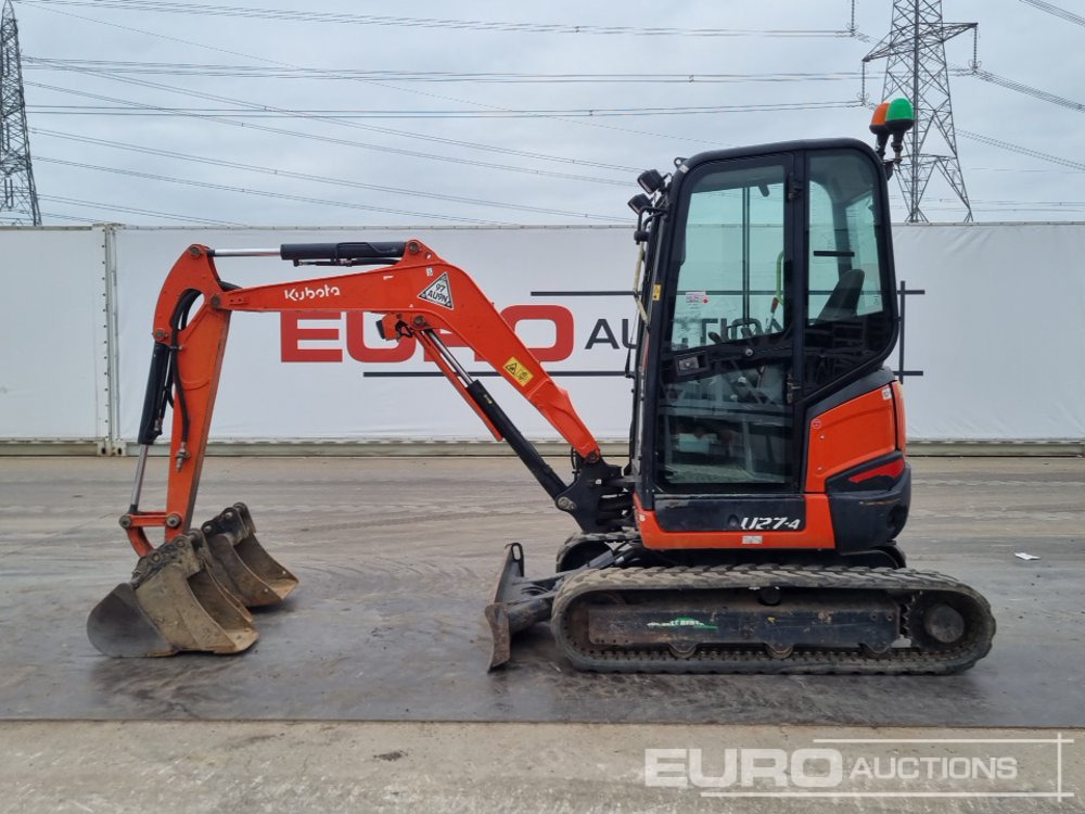 2018 Kubota U27-4 - Minigraafmachine: afbeelding 2 2018 Kubota U27-4 - Minigraafmachine: afbeelding 2