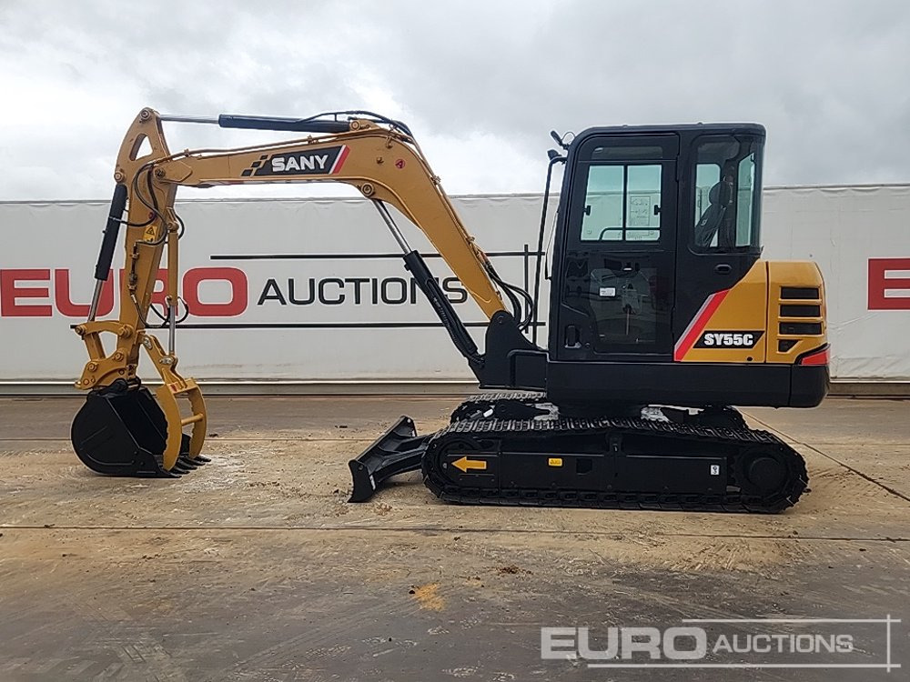 2018 Sany SY55C - Minigraafmachine: afbeelding 2 2018 Sany SY55C - Minigraafmachine: afbeelding 2