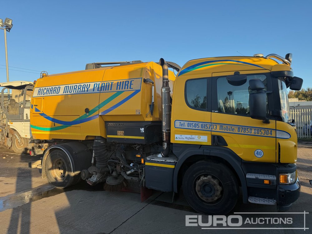 2018 Scania P250 - Veegwagen: afbeelding 1 2018 Scania P250 - Veegwagen: afbeelding 1