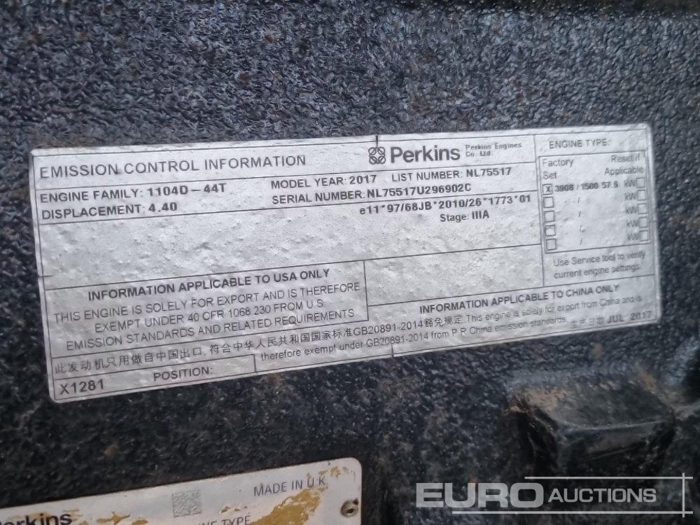 Industrie generator 2018 Stephill SSDP55A: afbeelding 27 Industrie generator 2018 Stephill SSDP55A: afbeelding 27