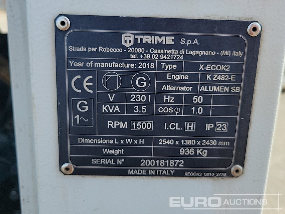 Lichtmast 2018 Trime X-ECOK2: afbeelding 35