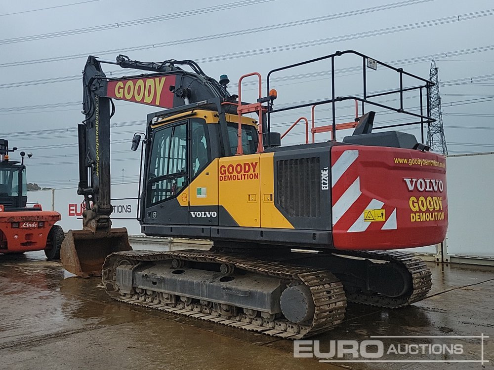 2018 Volvo EC220EL - Rupsgraafmachine: afbeelding 3 2018 Volvo EC220EL - Rupsgraafmachine: afbeelding 3