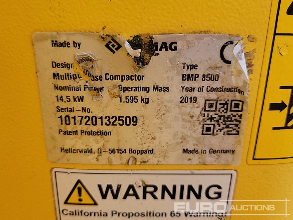 Asfaltmachine 2019 Bomag BMP-8500: afbeelding 36