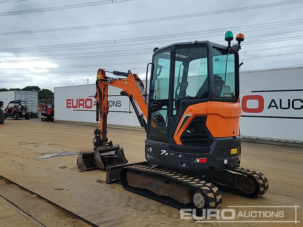 2019 Doosan DX27Z - Minigraafmachine: afbeelding 3 2019 Doosan DX27Z - Minigraafmachine: afbeelding 3