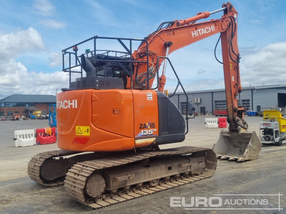 2019 Hitachi ZX135US-6 - Rupsgraafmachine: afbeelding 5 2019 Hitachi ZX135US-6 - Rupsgraafmachine: afbeelding 5