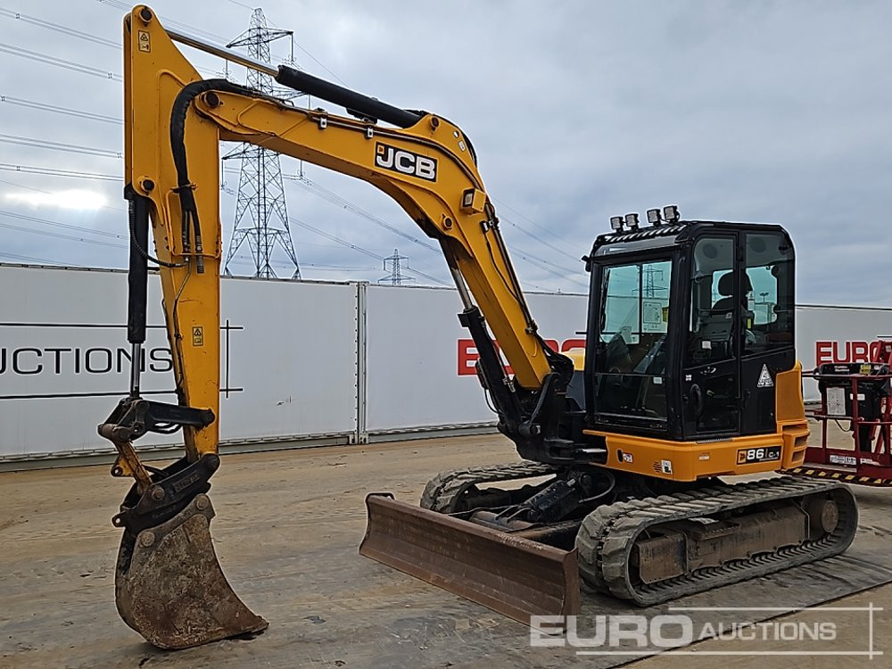 2019 JCB 86C-1 - Minigraafmachine: afbeelding 1 2019 JCB 86C-1 - Minigraafmachine: afbeelding 1