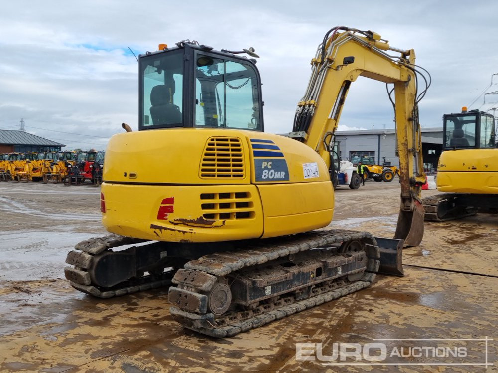 2019 Komatsu PC80MR-5E0 - Minigraafmachine: afbeelding 5 2019 Komatsu PC80MR-5E0 - Minigraafmachine: afbeelding 5