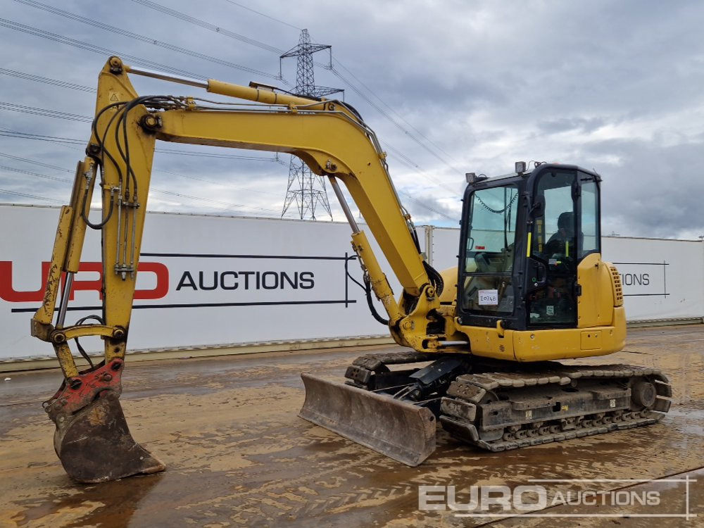 2019 Komatsu PC80MR-5E0 - Minigraafmachine: afbeelding 1 2019 Komatsu PC80MR-5E0 - Minigraafmachine: afbeelding 1