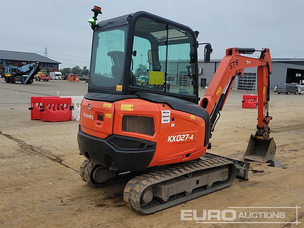 2019 Kubota KX027-4 - Minigraafmachine: afbeelding 5 2019 Kubota KX027-4 - Minigraafmachine: afbeelding 5
