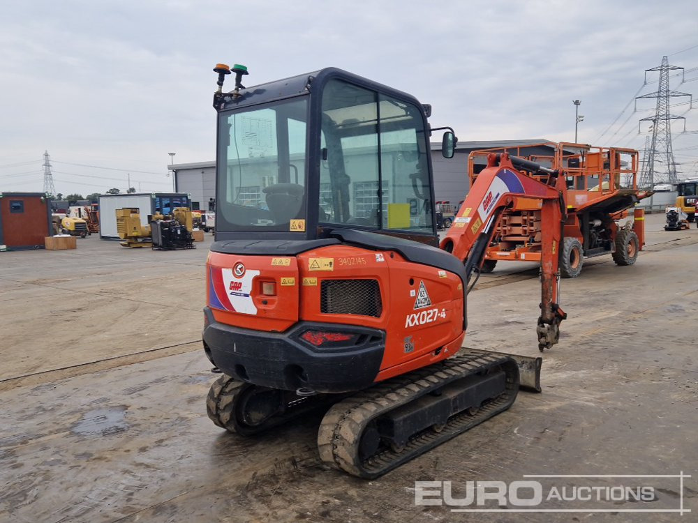 2019 Kubota KX027-4 - Minigraafmachine: afbeelding 5 2019 Kubota KX027-4 - Minigraafmachine: afbeelding 5
