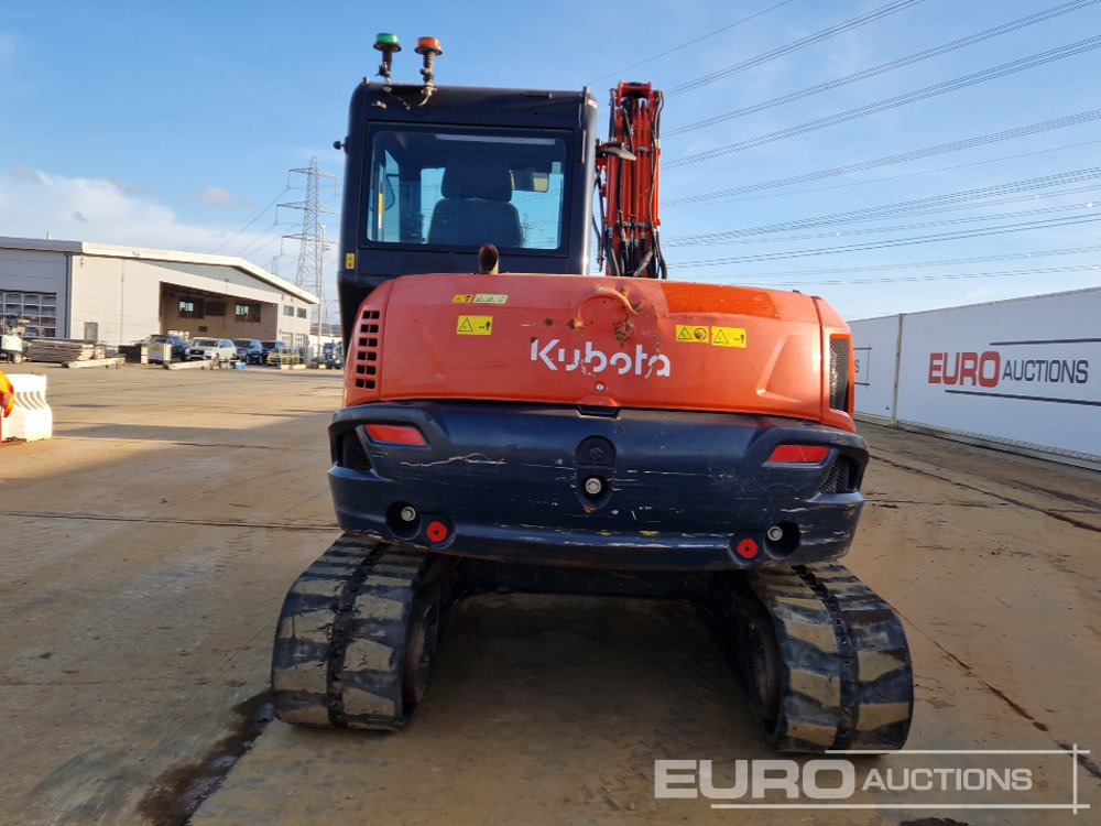 2019 Kubota KX080-4A2 - Minigraafmachine: afbeelding 4 2019 Kubota KX080-4A2 - Minigraafmachine: afbeelding 4