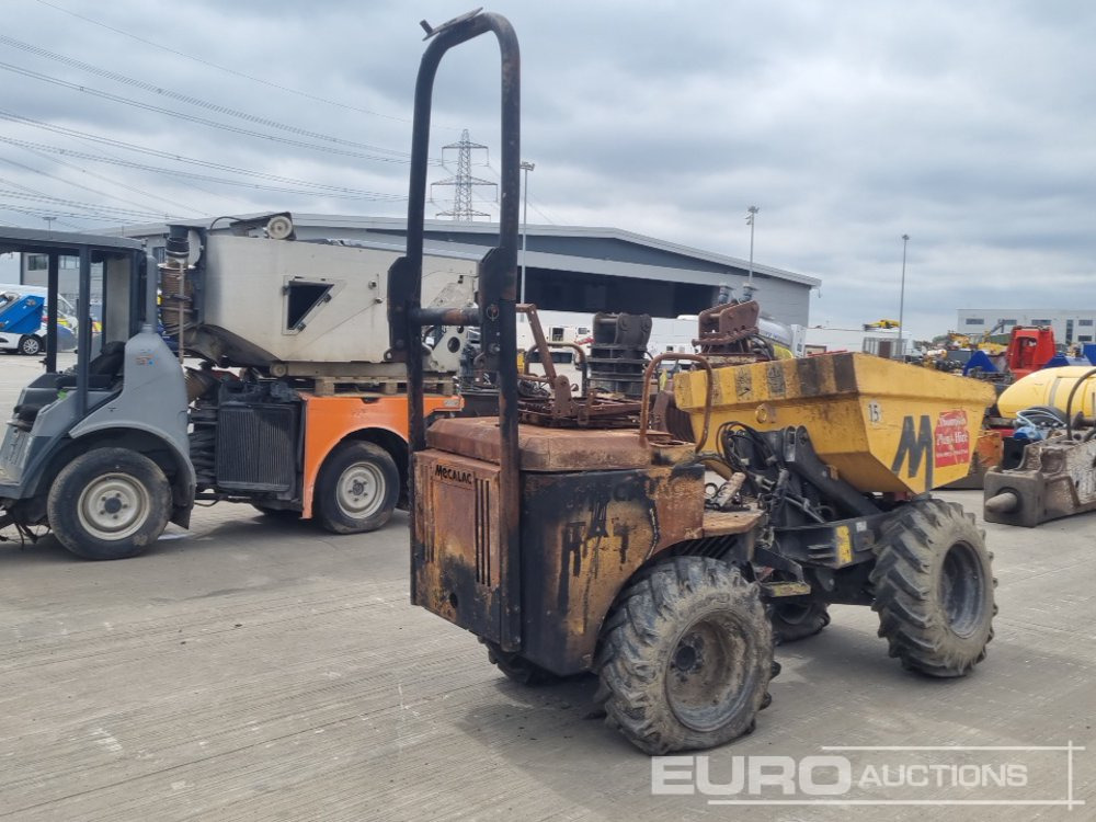 2019 Mecalac 1 Ton Hi Tip Dumper, Roll Bar (Fire Damage) - Minidumper: afbeelding 5 2019 Mecalac 1 Ton Hi Tip Dumper, Roll Bar (Fire Damage) - Minidumper: afbeelding 5