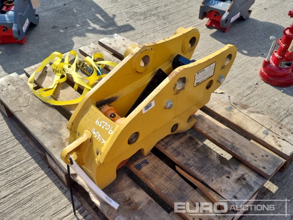 2019 TEFRA Hydraulic Double Lock QH 45mm Pin to suit 4-6 Ton Excavator - Snelwissel: afbeelding 1 2019 TEFRA Hydraulic Double Lock QH 45mm Pin to suit 4-6 Ton Excavator - Snelwissel: afbeelding 1