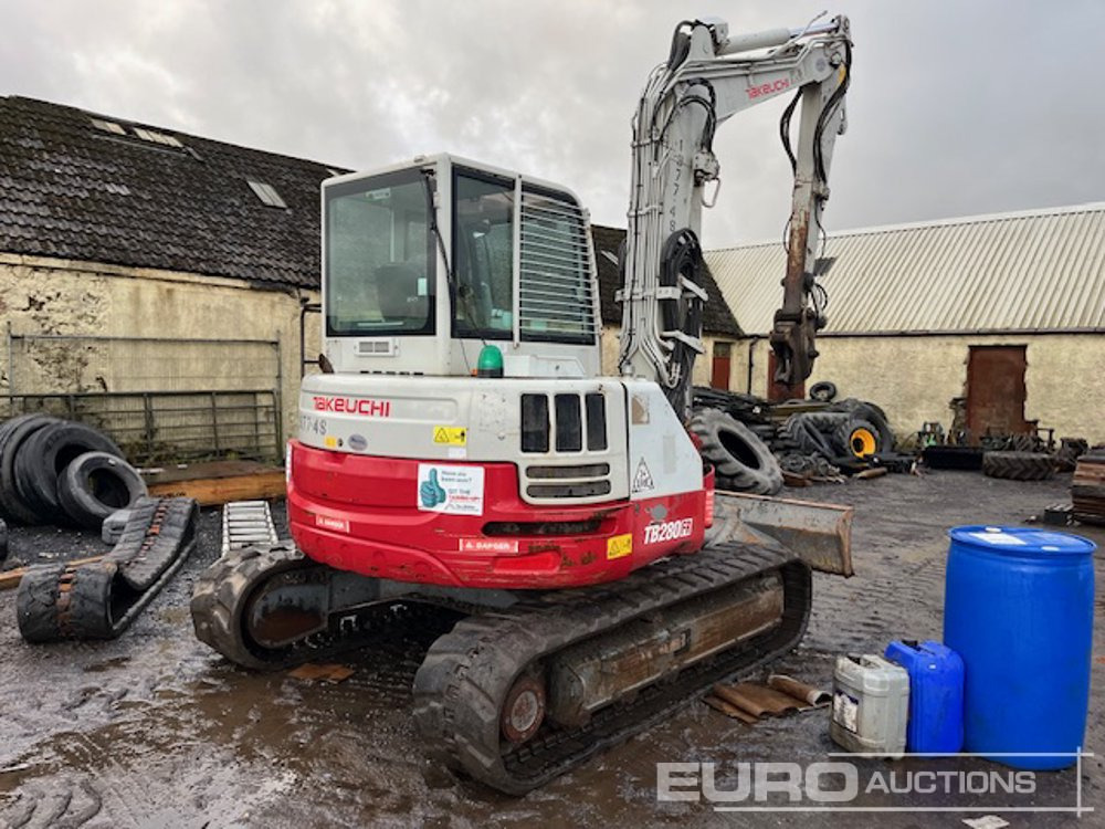 2019 Takeuchi TB280FR - Minigraafmachine: afbeelding 5 2019 Takeuchi TB280FR - Minigraafmachine: afbeelding 5