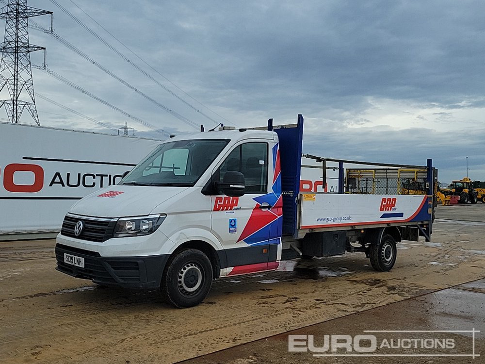 2019 Volkswagen Crafter CR35 - Bestelwagen open laadbak: afbeelding 1 2019 Volkswagen Crafter CR35 - Bestelwagen open laadbak: afbeelding 1