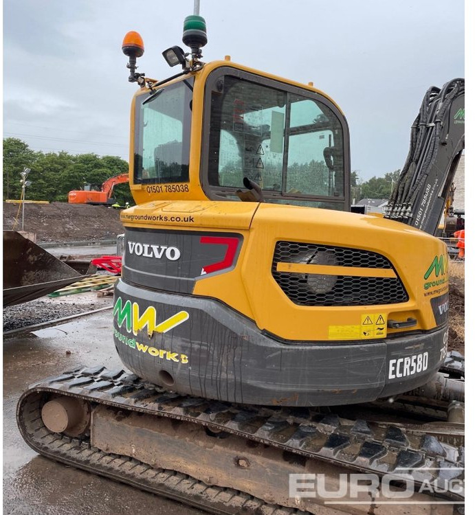 2019 Volvo ECR58D - Minigraafmachine: afbeelding 4 2019 Volvo ECR58D - Minigraafmachine: afbeelding 4