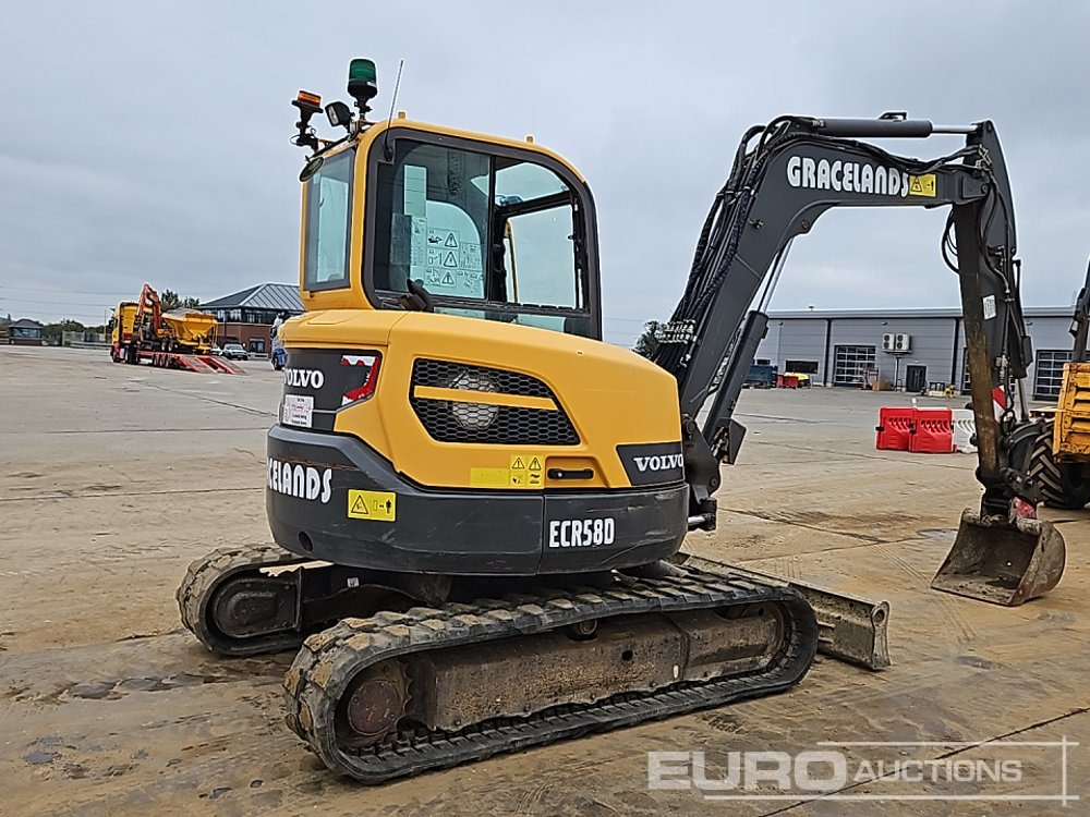 2019 Volvo ECR58D - Minigraafmachine: afbeelding 5 2019 Volvo ECR58D - Minigraafmachine: afbeelding 5