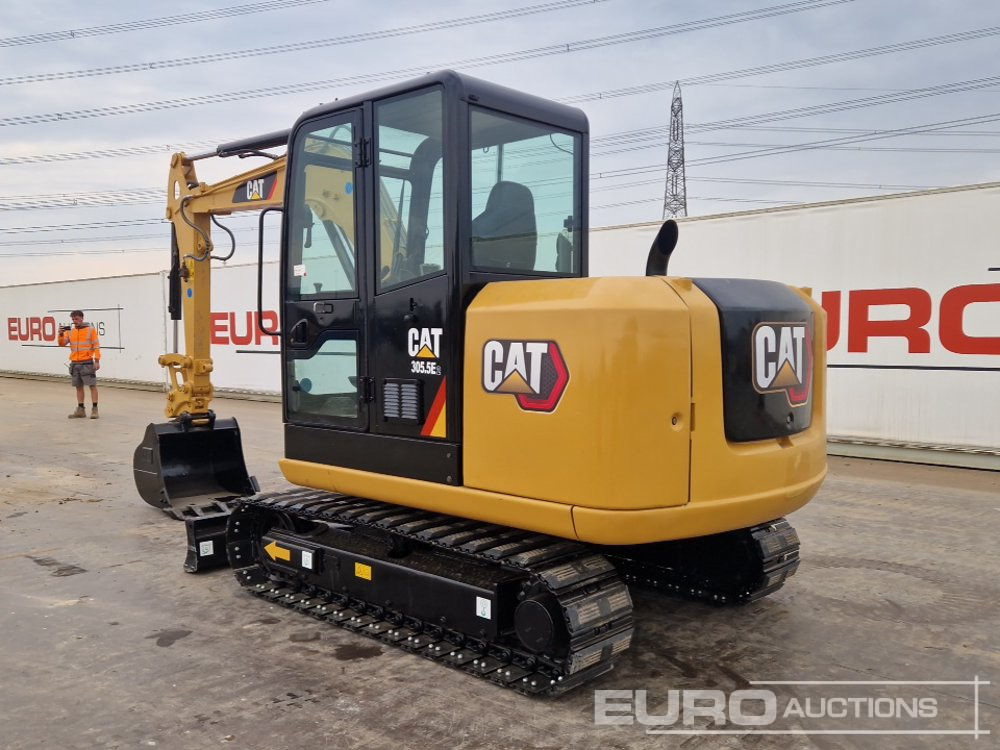 2020 CAT 305.5E2 - Minigraafmachine: afbeelding 3 2020 CAT 305.5E2 - Minigraafmachine: afbeelding 3
