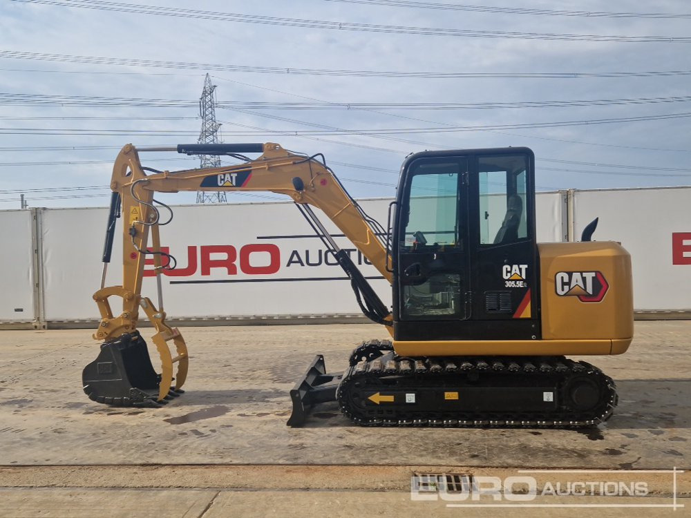 2020 CAT 305.5E2 - Minigraafmachine: afbeelding 2 2020 CAT 305.5E2 - Minigraafmachine: afbeelding 2