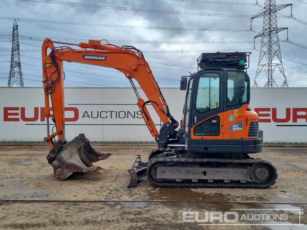 2020 Doosan DX85R-3 - Minigraafmachine: afbeelding 2 2020 Doosan DX85R-3 - Minigraafmachine: afbeelding 2