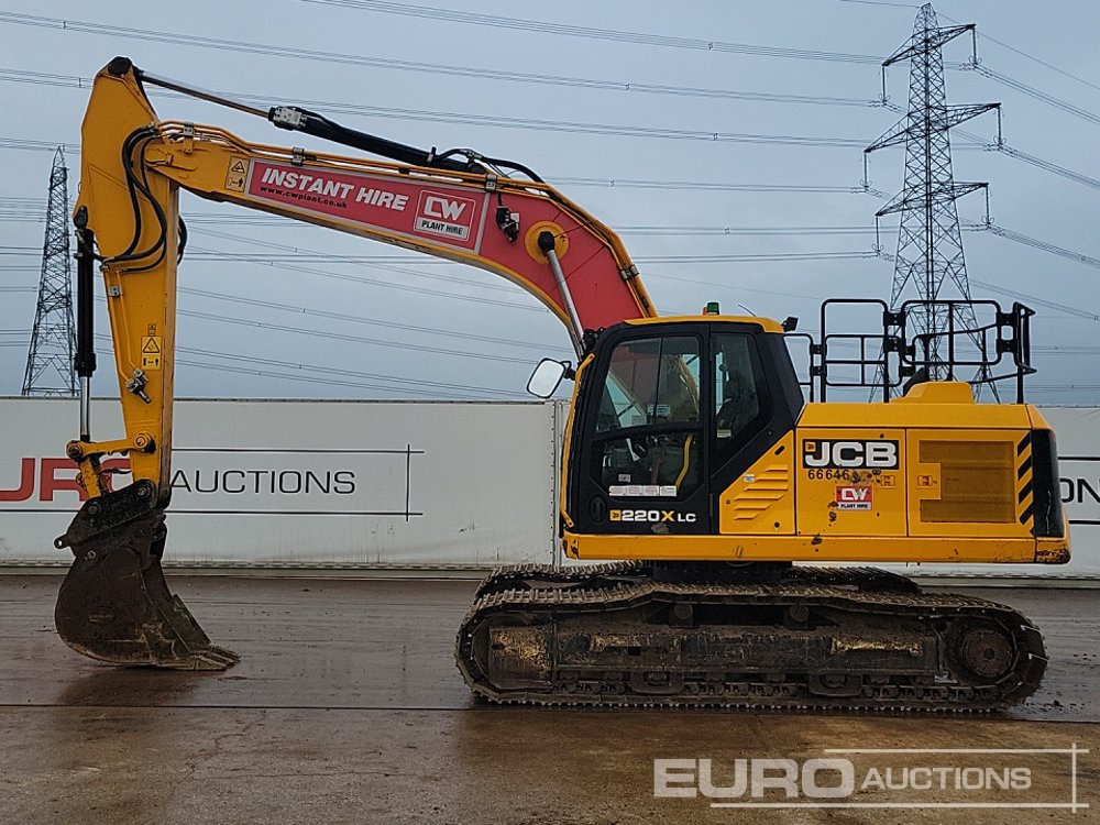 2020 JCB 220X L 4F - Rupsgraafmachine: afbeelding 2 2020 JCB 220X L 4F - Rupsgraafmachine: afbeelding 2