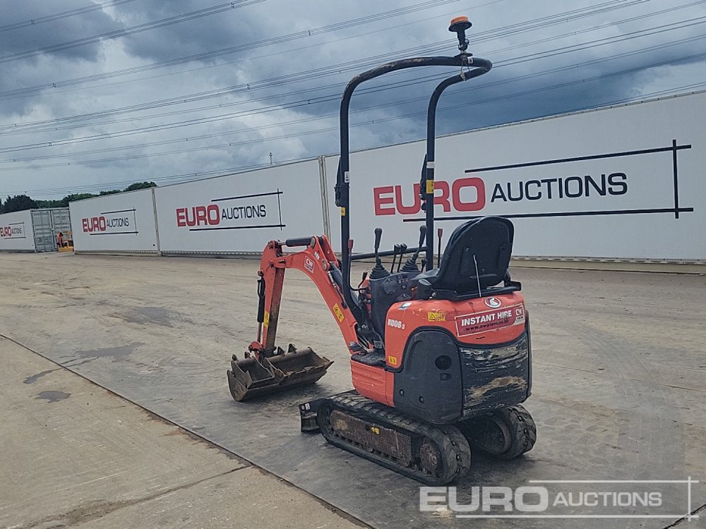 2020 Kubota K008-3 - Minigraafmachine: afbeelding 3 2020 Kubota K008-3 - Minigraafmachine: afbeelding 3