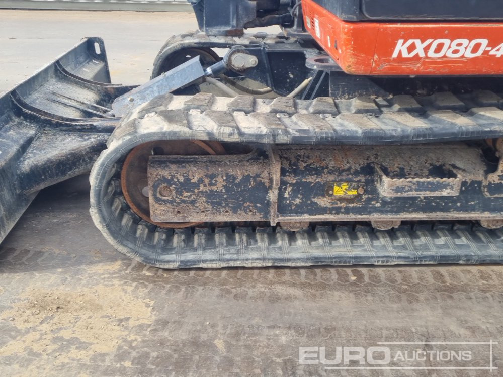 Minigraafmachine 2020 Kubota KX080-4A2: afbeelding 9