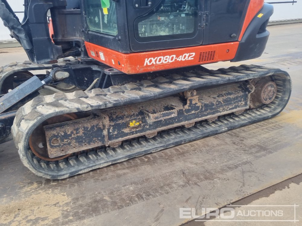 Minigraafmachine 2020 Kubota KX080-4A2: afbeelding 10