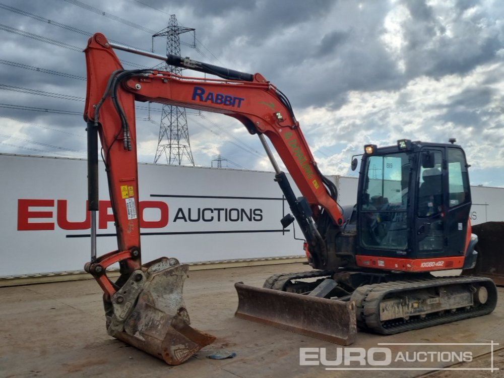 2020 Kubota KX080-4A2 - Minigraafmachine: afbeelding 1 2020 Kubota KX080-4A2 - Minigraafmachine: afbeelding 1