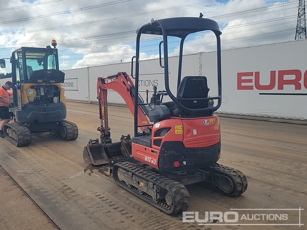 2020 Kubota U17-3A - Minigraafmachine: afbeelding 3 2020 Kubota U17-3A - Minigraafmachine: afbeelding 3