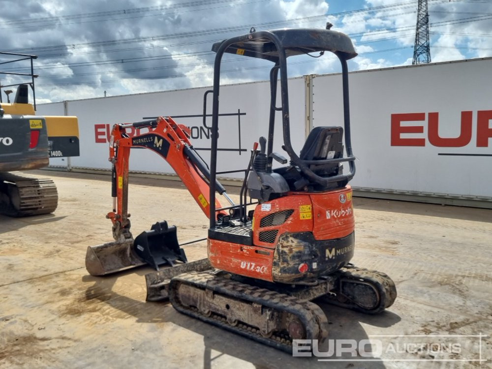 2020 Kubota U17-3A - Minigraafmachine: afbeelding 3 2020 Kubota U17-3A - Minigraafmachine: afbeelding 3