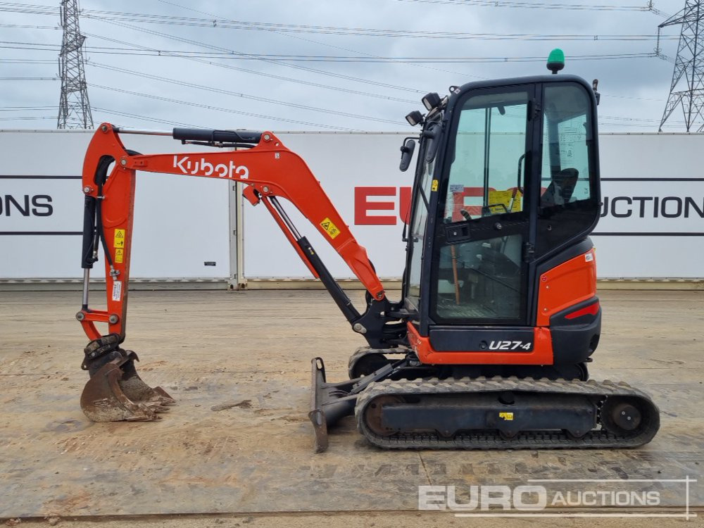 2020 Kubota U27-4 - Minigraafmachine: afbeelding 2 2020 Kubota U27-4 - Minigraafmachine: afbeelding 2