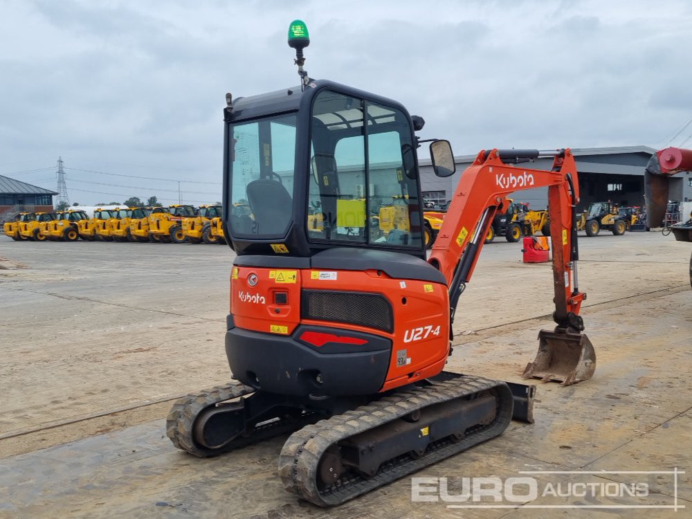 2020 Kubota U27-4 - Minigraafmachine: afbeelding 5 2020 Kubota U27-4 - Minigraafmachine: afbeelding 5
