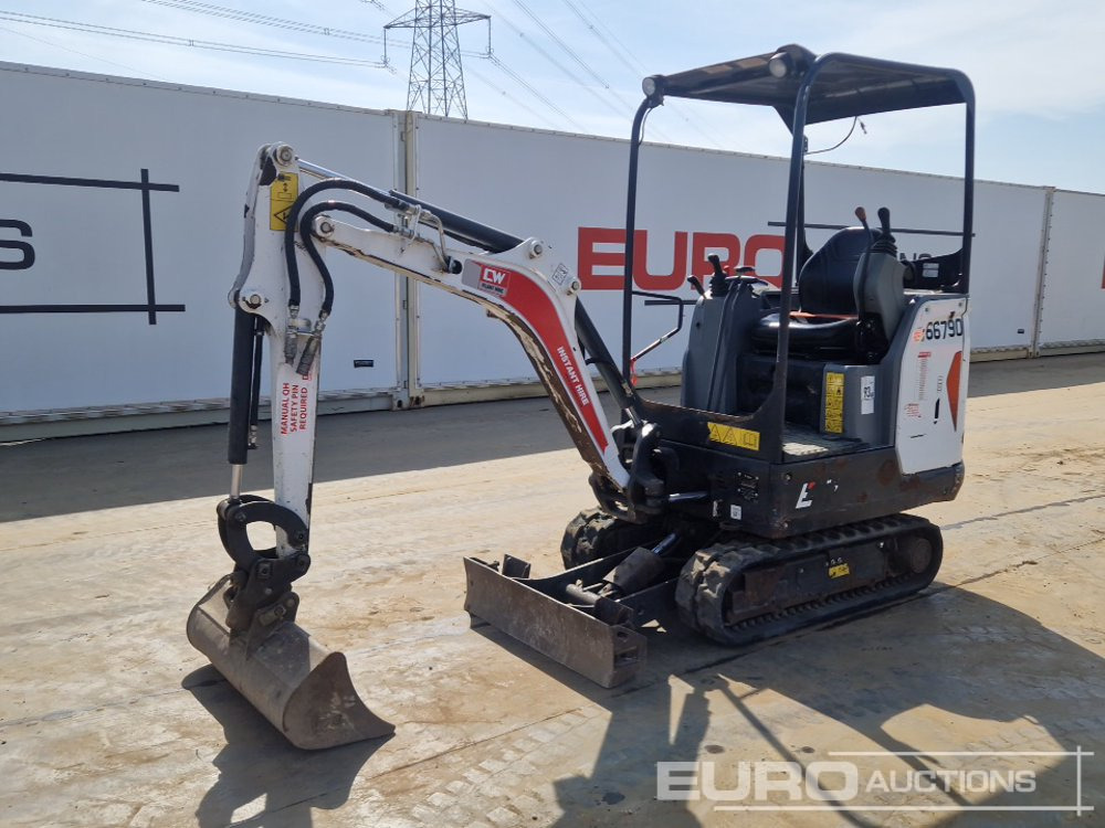 2021 Bobcat E17 - Minigraafmachine: afbeelding 1 2021 Bobcat E17 - Minigraafmachine: afbeelding 1