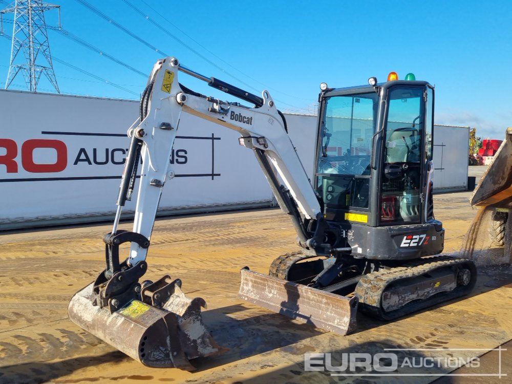 2021 Bobcat E27Z - Minigraafmachine: afbeelding 1 2021 Bobcat E27Z - Minigraafmachine: afbeelding 1