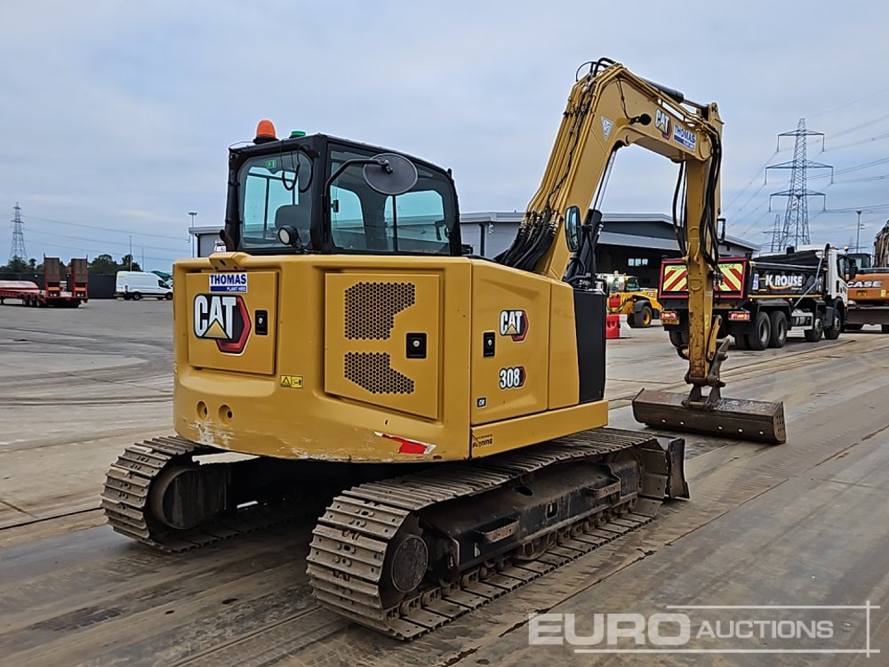 2021 CAT 308CR - Minigraafmachine: afbeelding 5 2021 CAT 308CR - Minigraafmachine: afbeelding 5